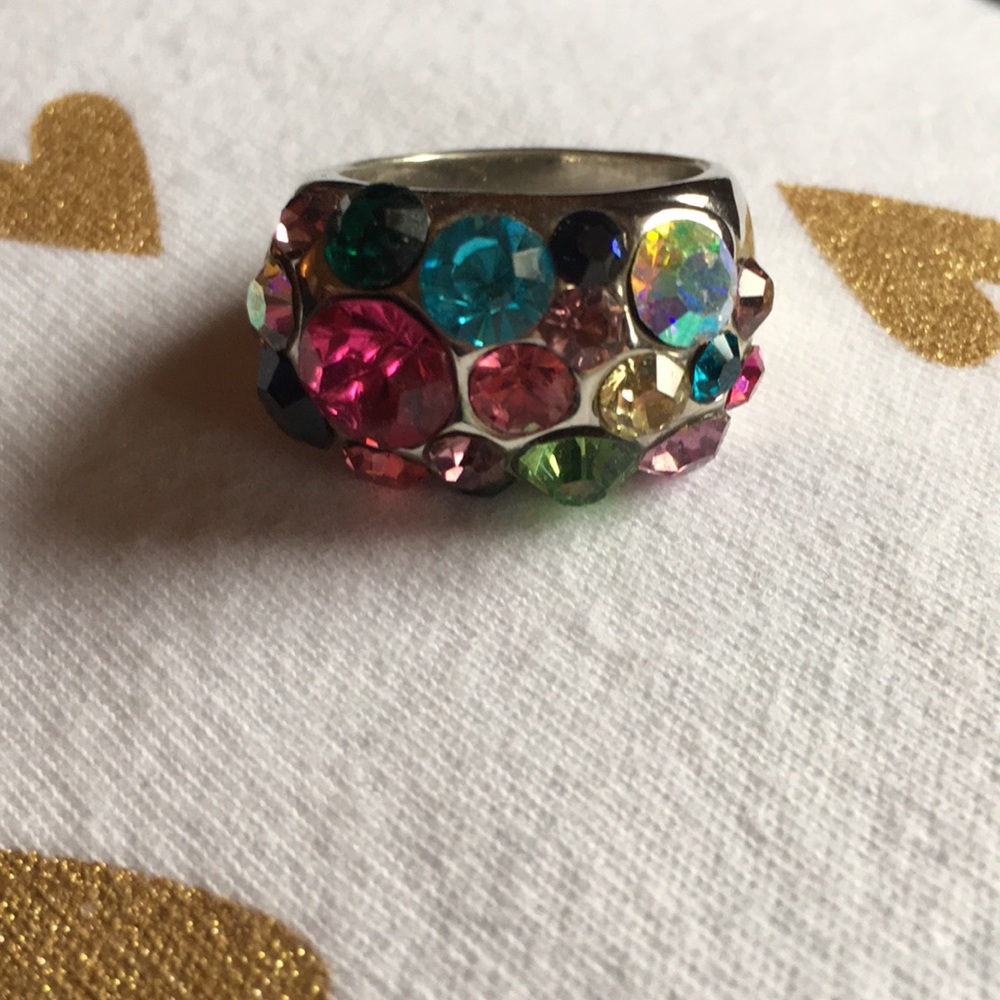 Multicolored Statement Ring
